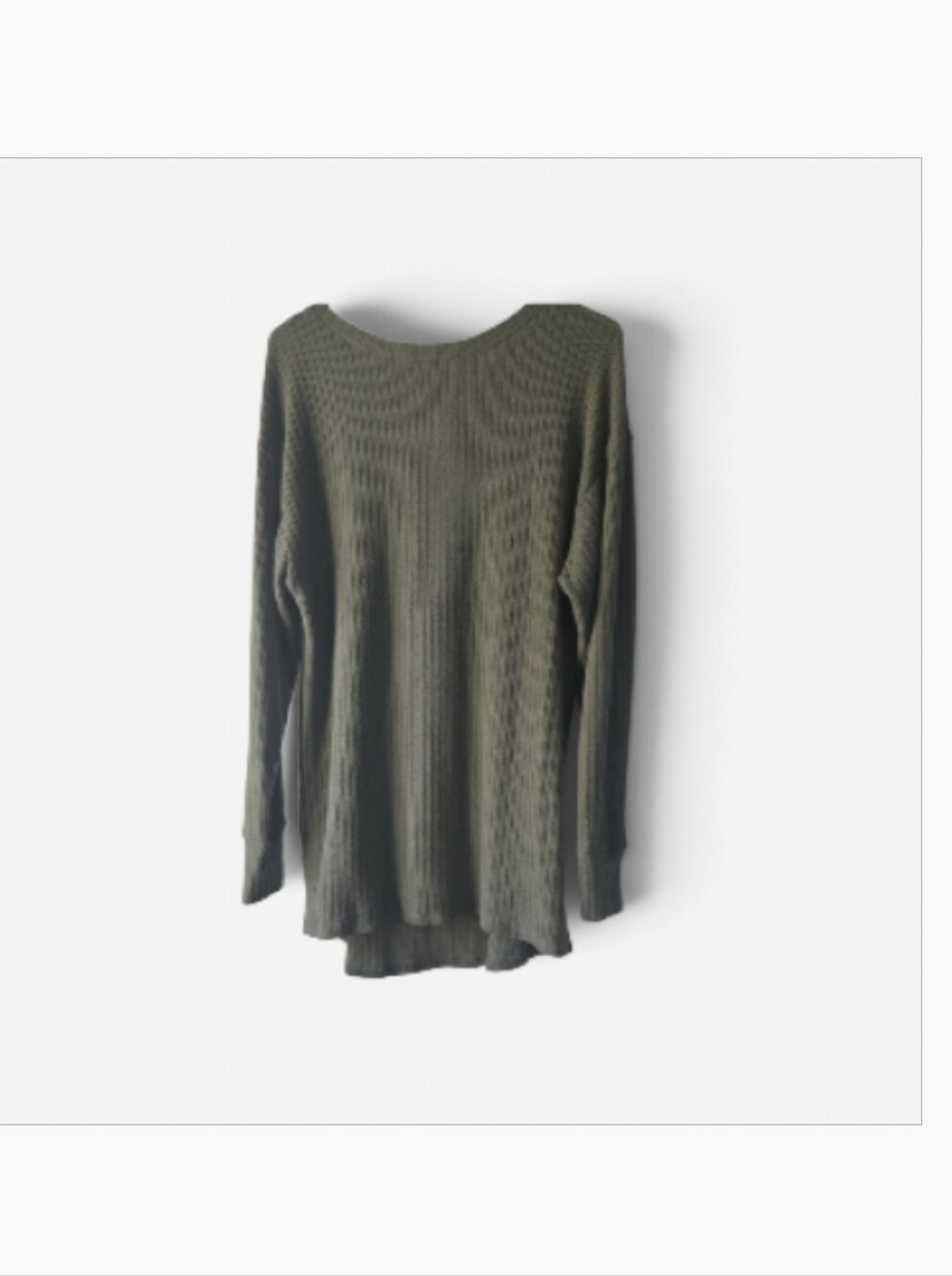 LulaRoe "Nora" Boatneck Ribbed Long-line Sweater- Med